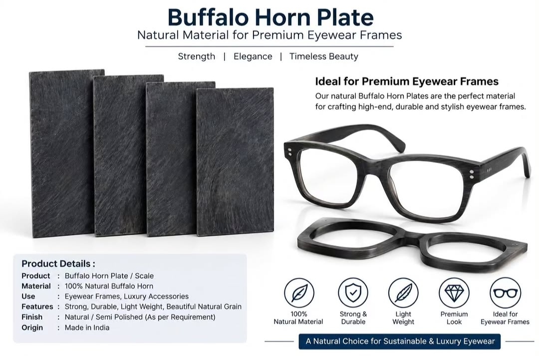 Buffalo horn    Z - black plates